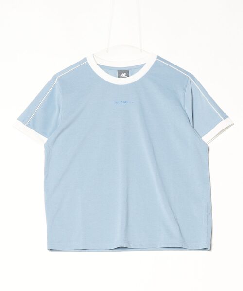 NEW BALANCE(ニューバランス)の「【New Balance×アルペン限定モデル】ニューバランス New Balance ショートスリーブコンパクトTシャツ_(Tシャツ/カットソー・レディース・オフホワイト/ブルー/ダークグレー・S/M/L)」の5枚目の写真