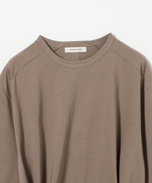 AEWEN MATOPH(イウエン マトフ)の「<AEWEN MATOPH>バックスリット ビッグTシャツ(Tシャツ/カットソー・レディース・ブラック/ホワイト/ベージュ・FREE)」の22枚目の写真