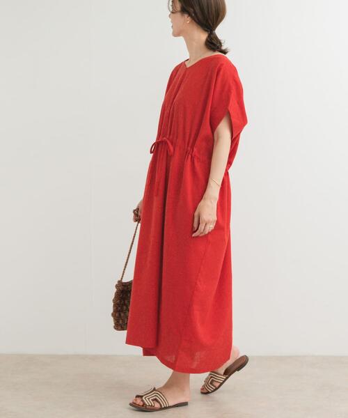 ハンドメイド　ウエストギャザーワンピース　90cm 2着 ハンドメイド ウエストギャザーワンピース 90cm 2着 予約】前後