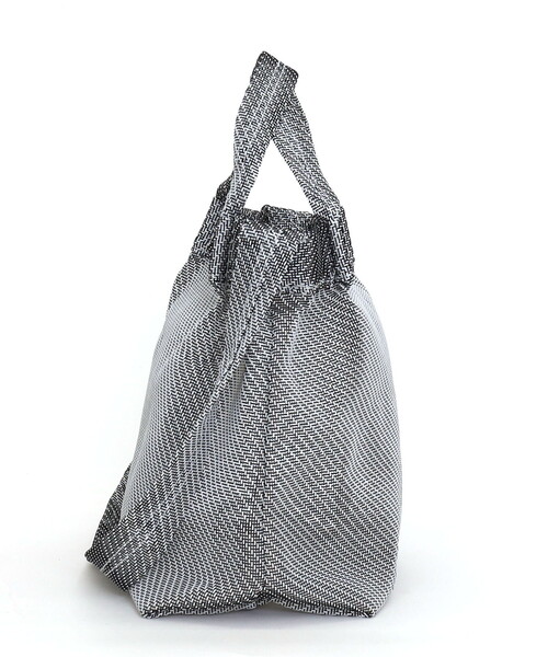 COOCO（クーコ）の「メッシュ柄生地２ＷＡＹトートバッグ（トートバッグ・レディース・ブルー/アイボリー/ブラック/オレンジ・FREE）」の13枚目の写真