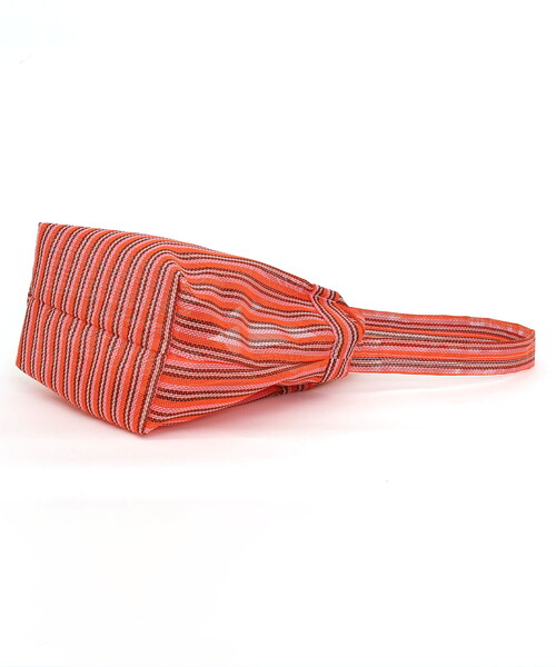 COOCO（クーコ）の「メッシュ柄生地２ＷＡＹトートバッグ（トートバッグ・レディース・ブルー/アイボリー/ブラック/オレンジ・FREE）」の19枚目の写真