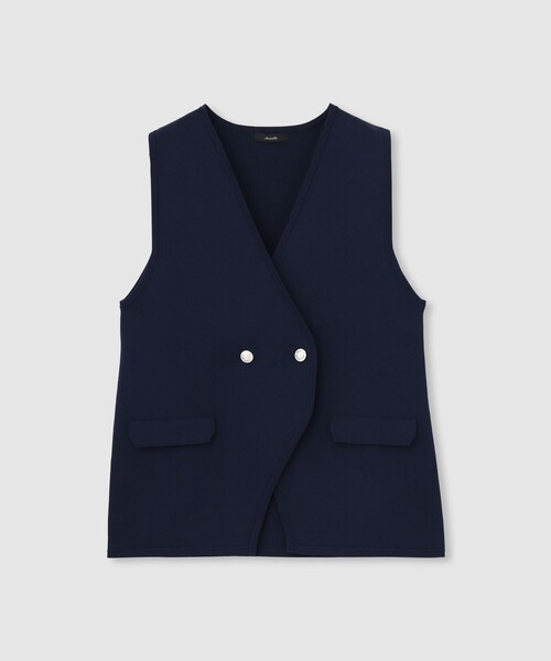 allureville アルアバイル　ジレ リネン混ジレ|allureville OFFICIAL SITE / ONLINE SHOP