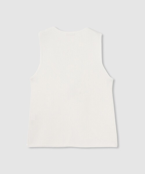 allureville(アルアバイル)の「ミラノリブニットジレ(ニット/セーター・レディース・ネイビー/オフホワイト・2)」の14枚目の写真