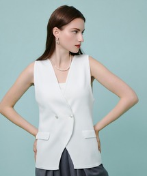 allureville | ミラノリブニットジレ(ニット/セーター)