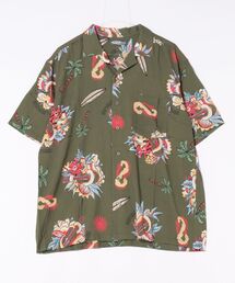 Kahiko（カヒコ）の「【Kahiko】SURF＆Palms レインMEN'Sアロハシャツ（シャツ/ブラウス）」