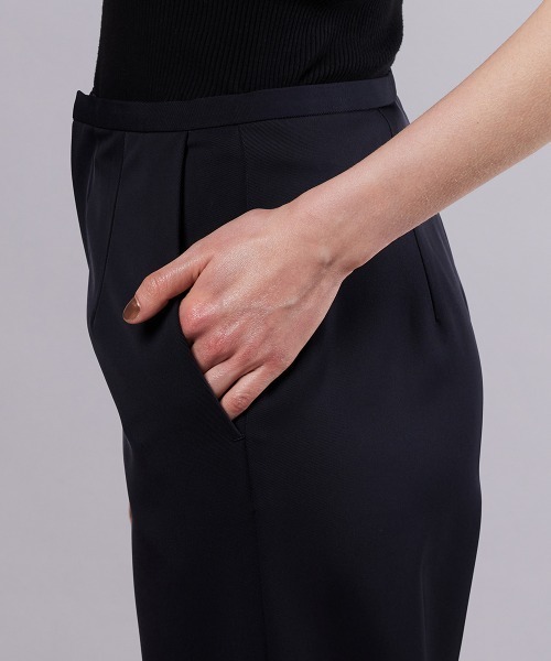 Sov.(ソブ)の「HIGH FORM KERSEY ストレートパンツ(その他パンツ・レディース・ダークネイビー・38/36)」の9枚目の写真