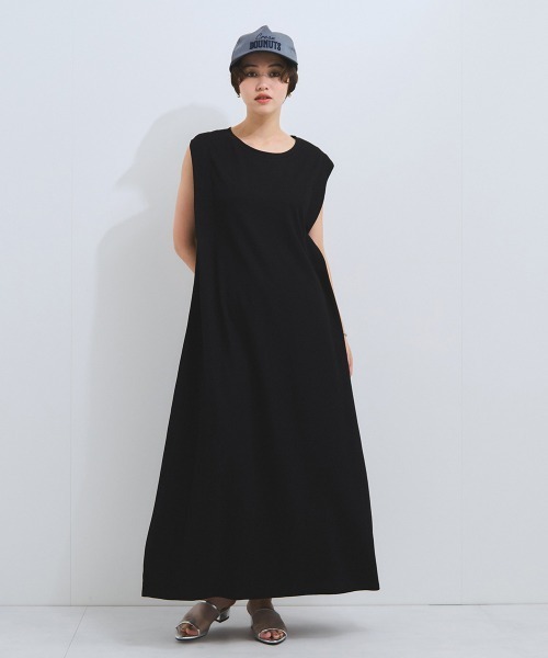 VICKY(ビッキー)の「カノコタックフレアワンピース≪手洗い可能≫(ワンピース・レディース・ブラック/ブラウン/ベージュ・M)」の2枚目の写真