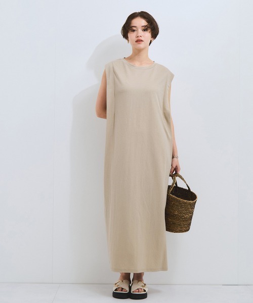 VICKY(ビッキー)の「カノコタックフレアワンピース≪手洗い可能≫(ワンピース・レディース・ブラック/ブラウン/ベージュ・M)」の10枚目の写真