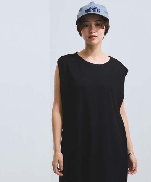 VICKY(ビッキー)の「カノコタックフレアワンピース≪手洗い可能≫(ワンピース・レディース・ブラック/ブラウン/ベージュ・M)」の7枚目の写真