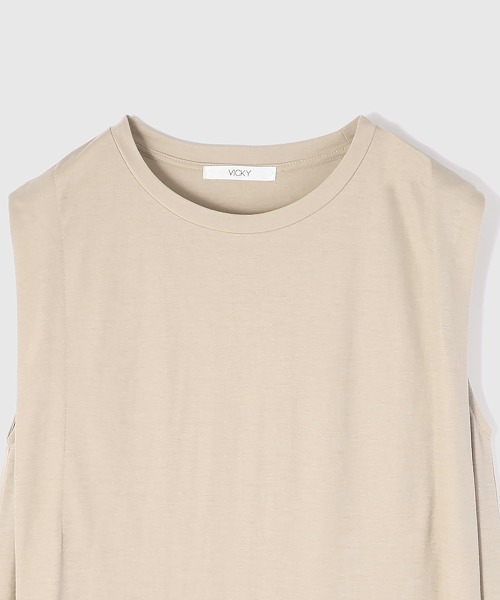 VICKY(ビッキー)の「カノコタックフレアワンピース≪手洗い可能≫(ワンピース・レディース・ブラック/ブラウン/ベージュ・M)」の16枚目の写真