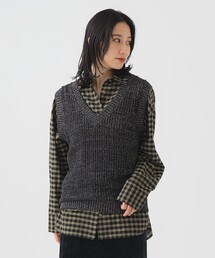 B:MING by BEAMS | メッシュ ラメ ベスト(ベスト)