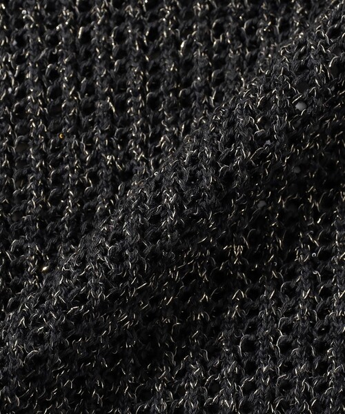 B:MING by BEAMS（ビーミングバイビームス）の「メッシュ ラメ ベスト（ベスト・レディース・チャコールグレー/カーキ/ホワイト系その他5・ONE SIZE）」の17枚目の写真