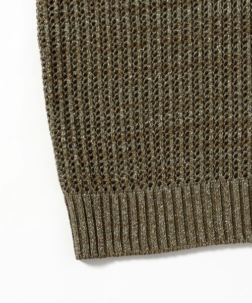 B:MING by BEAMS（ビーミングバイビームス）の「メッシュ ラメ ベスト（ベスト・レディース・チャコールグレー/カーキ/ホワイト系その他5・ONE SIZE）」の20枚目の写真