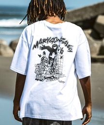 【WEB・直営店限定】MARK GONZALES ARTWORK COLLECTION(マーク ゴンザレス)バックプリント バックロゴ 半袖Tシャツ ロゴTシャツ/3type/4colors