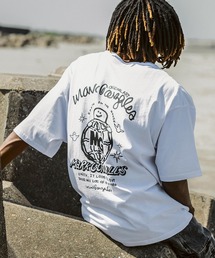 【WEB・直営店限定】MARK GONZALES ARTWORK COLLECTION(マーク ゴンザレス)バックプリント バックロゴ 半袖Tシャツ ロゴTシャツ/3type/4colors