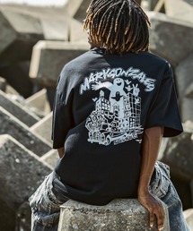 【WEB・直営店限定】MARK GONZALES ARTWORK COLLECTION(マーク ゴンザレス)バックプリント バックロゴ 半袖Tシャツ ロゴTシャツ/3type/4colors