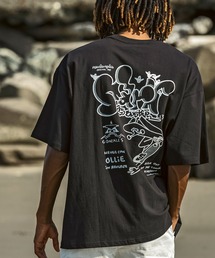 【WEB・直営店限定】MARK GONZALES ARTWORK COLLECTION(マーク ゴンザレス)バックプリント バックロゴ 半袖Tシャツ ロゴTシャツ/3type/4colors