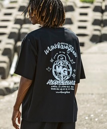 【WEB・直営店限定】MARK GONZALES ARTWORK COLLECTION(マーク ゴンザレス)バックプリント バックロゴ 半袖Tシャツ ロゴTシャツ/3type/4colors