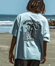 【WEB・直営店限定】MARK GONZALES ARTWORK COLLECTION(マーク ゴンザレス)バックプリント バックロゴ 半袖Tシャツ ロゴTシャツ/3type/4colors