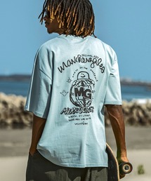 【WEB・直営店限定】MARK GONZALES ARTWORK COLLECTION(マーク ゴンザレス)バックプリント バックロゴ 半袖Tシャツ ロゴTシャツ/3type/4colors