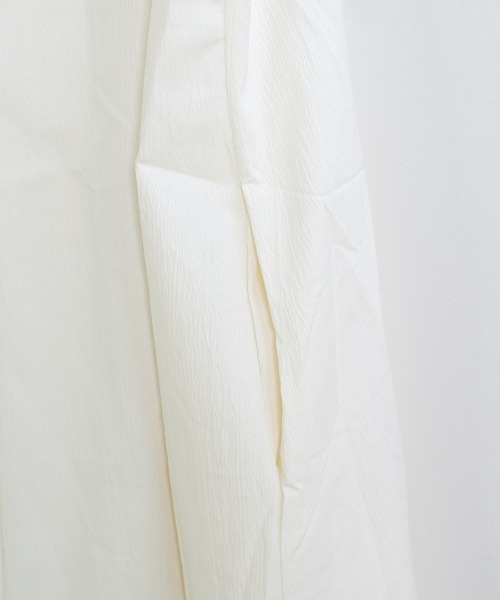 shopnikoniko（ショップニコニコ）の「キャミワンピース ロング フレア バックリボン ホルターネック ワンピース（ワンピース・レディース・ホワイト・フリー）」の10枚目の写真