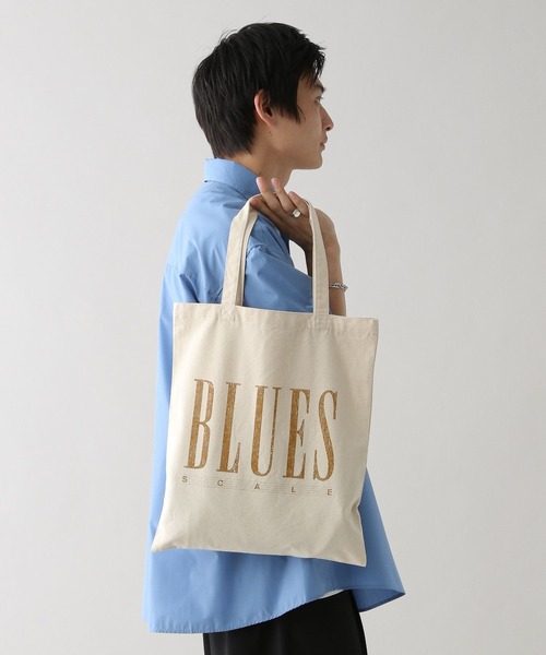 RAGEBLUE（レイジブルー）の「MUSICロゴトートバッグ（トートバッグ・メンズ・ブラック/ホワイト/その他7・FREE）」の3枚目の写真