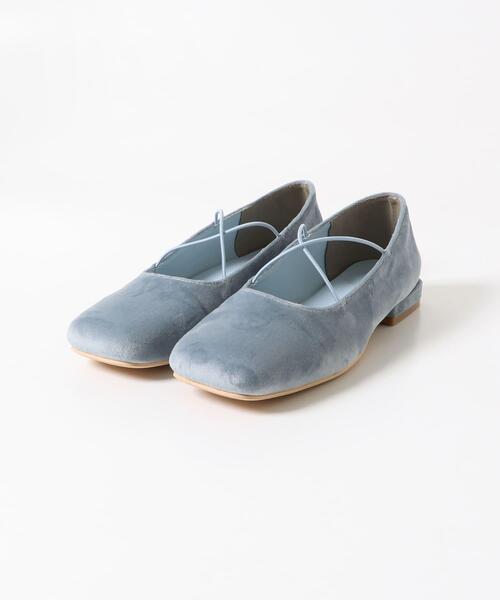 KBF（ケイビーエフ）の「クロスナローバレエシューズ（バレエシューズ・レディース・ブラック/ブルー・36/37/38）」の11枚目の写真