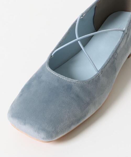 KBF（ケイビーエフ）の「クロスナローバレエシューズ（バレエシューズ・レディース・ブラック/ブルー・36/37/38）」の12枚目の写真