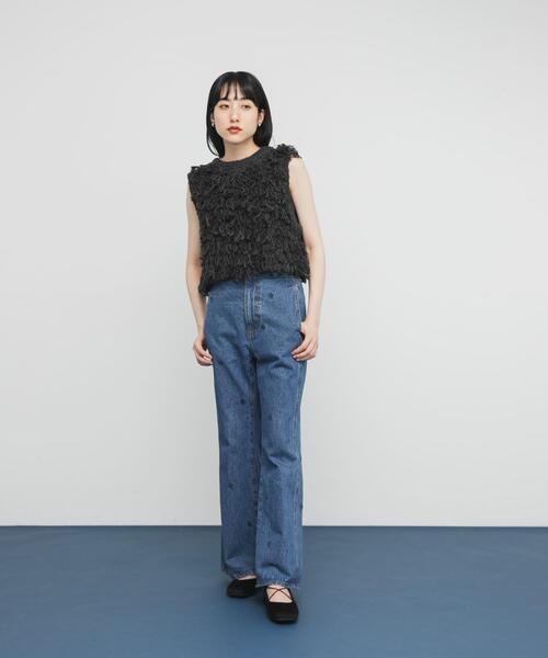 KBF（ケイビーエフ）の「クロスナローバレエシューズ（バレエシューズ・レディース・ブラック/ブルー・36/37/38）」の18枚目の写真