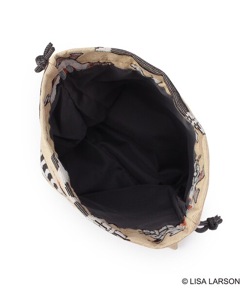 one'sterrace（ワンズテラス）の「LISA LARSON リサ・ラーソン 巾着（その他・レディース・ベージュ系8・99）」の5枚目の写真