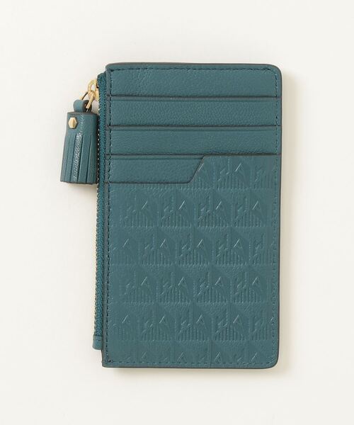 ANYA HINDMARCH（アニヤハインドマーチ）の「ANYA HINDMARCH Anya Brands Zip Card Case Frosted Flakes in Shiny Capra アニヤハインドマーチ コーンフレーク フラグメントケース（カードケース・レディース・グレー系1・FREE）」の2枚目の写真