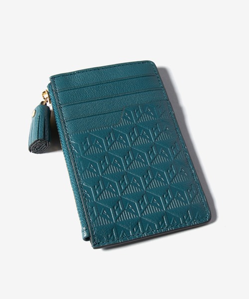 ANYA HINDMARCH（アニヤハインドマーチ）の「ANYA HINDMARCH Anya Brands Zip Card Case Frosted Flakes in Shiny Capra アニヤハインドマーチ コーンフレーク フラグメントケース（カードケース・レディース・グレー系1・FREE）」の7枚目の写真