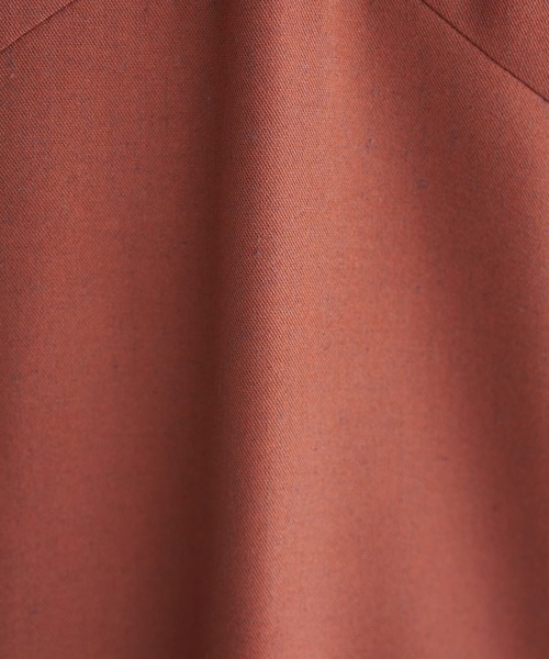 STYLE DELI(スタイルデリ)の「【LUXE】カシュクールみたいに結ぶワンピース(ワンピース・レディース・ブラウン系/オレンジ系・01/02)」の10枚目の写真