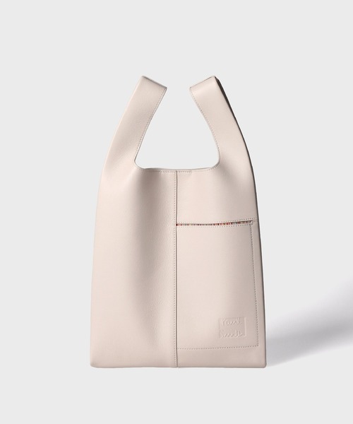 希少 ポールスミス☆2WAY キャンバス×レザー リュック トートバッグ グレー スラウチーレザー AW25 2WAY トートバッグ【453000 N100S