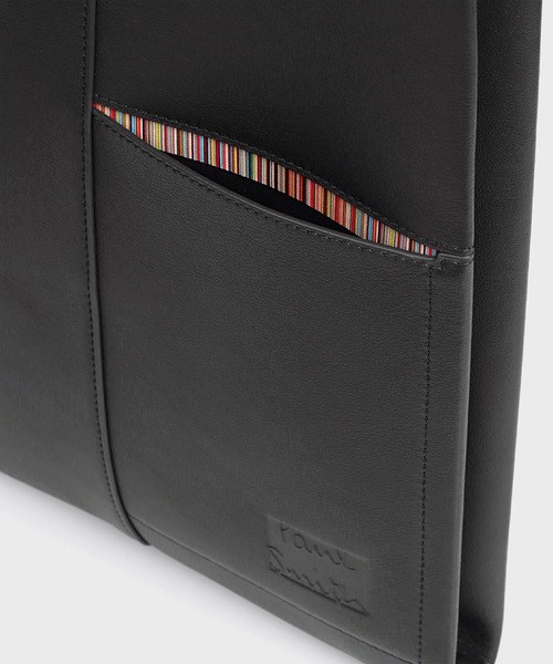 ★Paul Smith[ポールスミス]スラウチーレザー2wayトートバッグ★ スラウチーレザー AW25 2WAY トートバッグ【453000 N100S