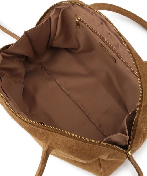 SALON adam et rope'(サロン アダム エ ロペ)の「【EC限定】スウェードライクソフトミドルボストン(ボストンバッグ・レディース・カーキ/キャメル・FREE)」の16枚目の写真