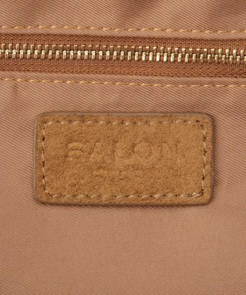 SALON adam et rope'(サロン アダム エ ロペ)の「【EC限定】スウェードライクソフトミドルボストン(ボストンバッグ・レディース・カーキ/キャメル・FREE)」の14枚目の写真