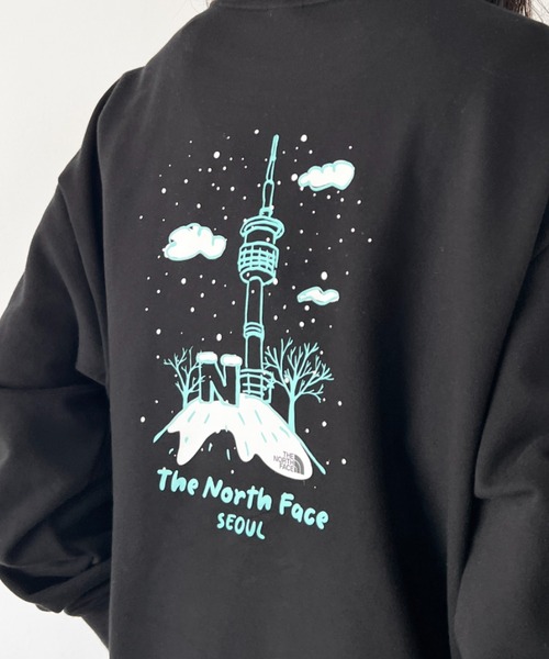 THE NORTH FACE(ザノースフェイス)の「THE NORTH FACE(ザ・ノースフェイス)/バックプリント コットン スウェット クルーネック 大きめサイズあり/M'S SEOUL FOUR SEASONS SWEATSHIRTS(スウェット・レディース・オフホワイト/ブラック系その他/グレー/チャコールグレー/ブラック/クリーム・XL/M/XXL/L)」の18枚目の写真