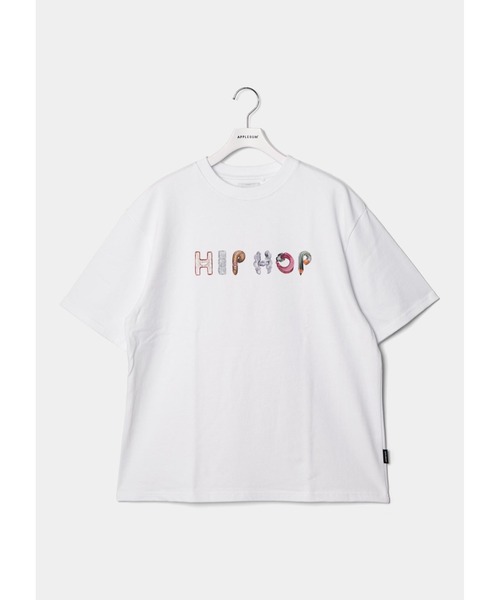 APPLEBUM(アップルバム)の「“Alphabet” T-shirt(Tシャツ/カットソー・メンズ・ホワイト/ブラック・LARGE/MEDIUM/X-LARGE/XX-LARGE)」の1枚目の写真