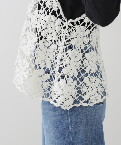 イエナ　クロシェタンク クロシェタンク（ニット/セーター）｜IENA（イエナ）の