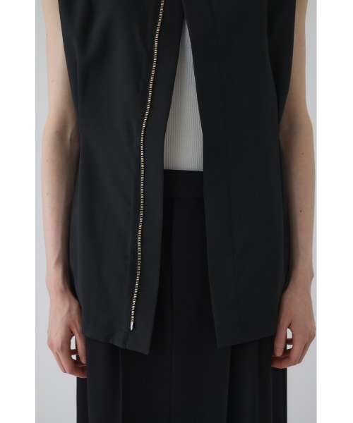 RIM.ARK(リムアーク)の「Vest like tops ベストライクトップス(シャツ/ブラウス・レディース・ブラック/ブラウン/ベージュ・FREE)」の15枚目の写真