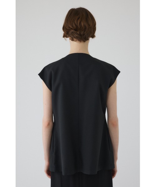 RIM.ARK(リムアーク)の「Vest like tops ベストライクトップス(シャツ/ブラウス・レディース・ブラック/ブラウン/ベージュ・FREE)」の10枚目の写真