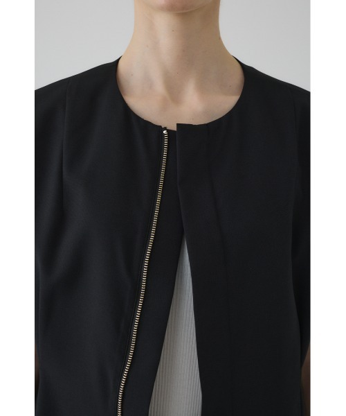 RIM.ARK(リムアーク)の「Vest like tops ベストライクトップス(シャツ/ブラウス・レディース・ブラック/ブラウン/ベージュ・FREE)」の12枚目の写真