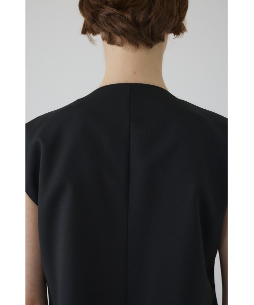 RIM.ARK(リムアーク)の「Vest like tops ベストライクトップス(シャツ/ブラウス・レディース・ブラック/ブラウン/ベージュ・FREE)」の13枚目の写真