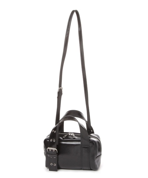 LAKOLE（ラコレ）の「アイレットベルトミニボストンバッグ / 577441（ショルダーバッグ・レディース・ブラウン/ブラック/オフホワイト・FREE）」の13枚目の写真