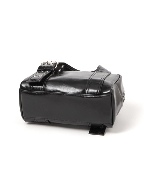 LAKOLE（ラコレ）の「アイレットベルトミニボストンバッグ / 577441（ショルダーバッグ・レディース・ブラウン/ブラック/オフホワイト・FREE）」の17枚目の写真