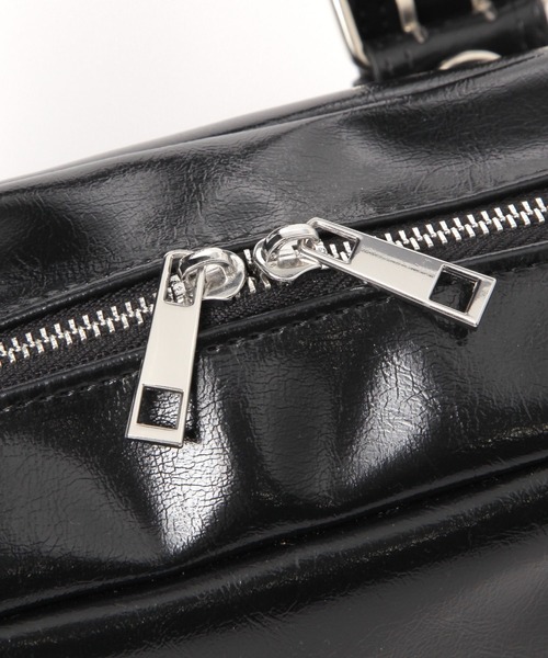 LAKOLE（ラコレ）の「アイレットベルトミニボストンバッグ / 577441（ショルダーバッグ・レディース・ブラウン/ブラック/オフホワイト・FREE）」の19枚目の写真