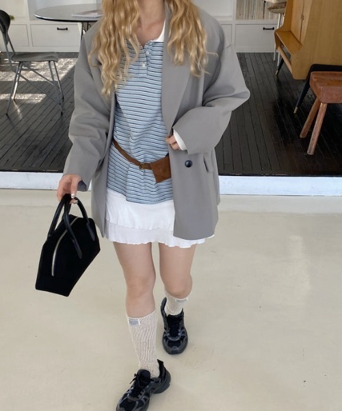 定価8万円超え　3点セット　アルチビオ パーカー　ポロシャツ　スカート えらべる2TYPE スウェットパーカー&スカート セットアップ[品番