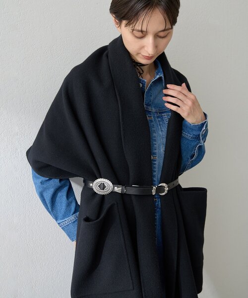美品　ウィムガゼット　Whim Gazette ポンチョ・ケープコート リバーケープ（ポンチョ）｜Whim Gazette（ウィムガゼット）の