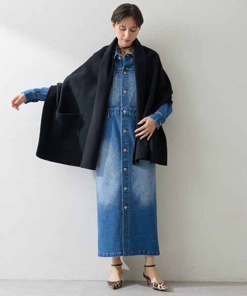 美品　ウィムガゼット　Whim Gazette ポンチョ・ケープコート v_P18MIF_02.jpg?$500$